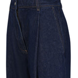 Pantaloni in denim di cotone 130720440 NAVY MAGDA BUTRYM 
