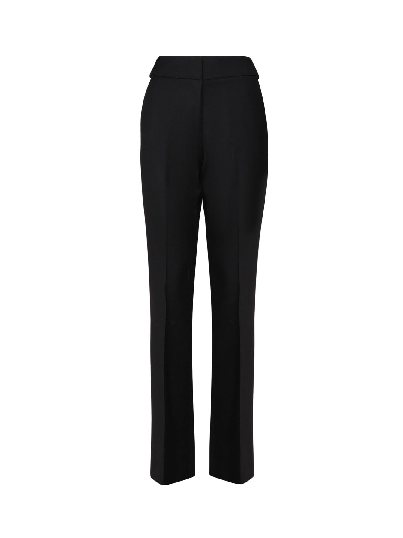 Pantaloni a zampa in lana MMD4145 NERO MARIUCCIA Milano 