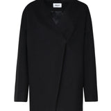 Cappotto con taglio geometrico MMD904 NERO MARIUCCIA Milano 