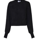 Maglioncino a costine MMDMA4084 NERO MARIUCCIA Milano 