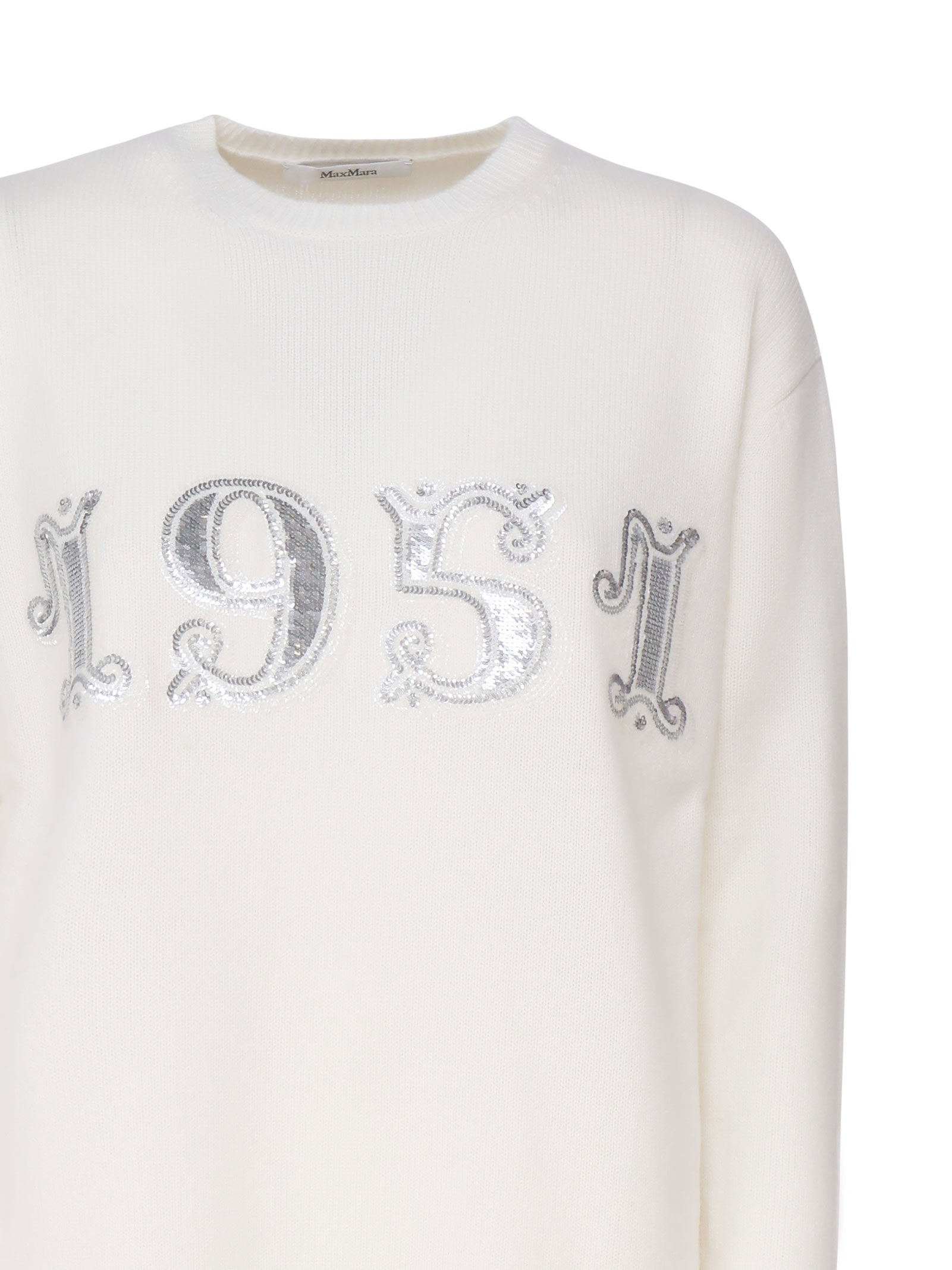 Pullover Plata in lana, cachemire e paillettes 2421366222600 044 MAX MARA 