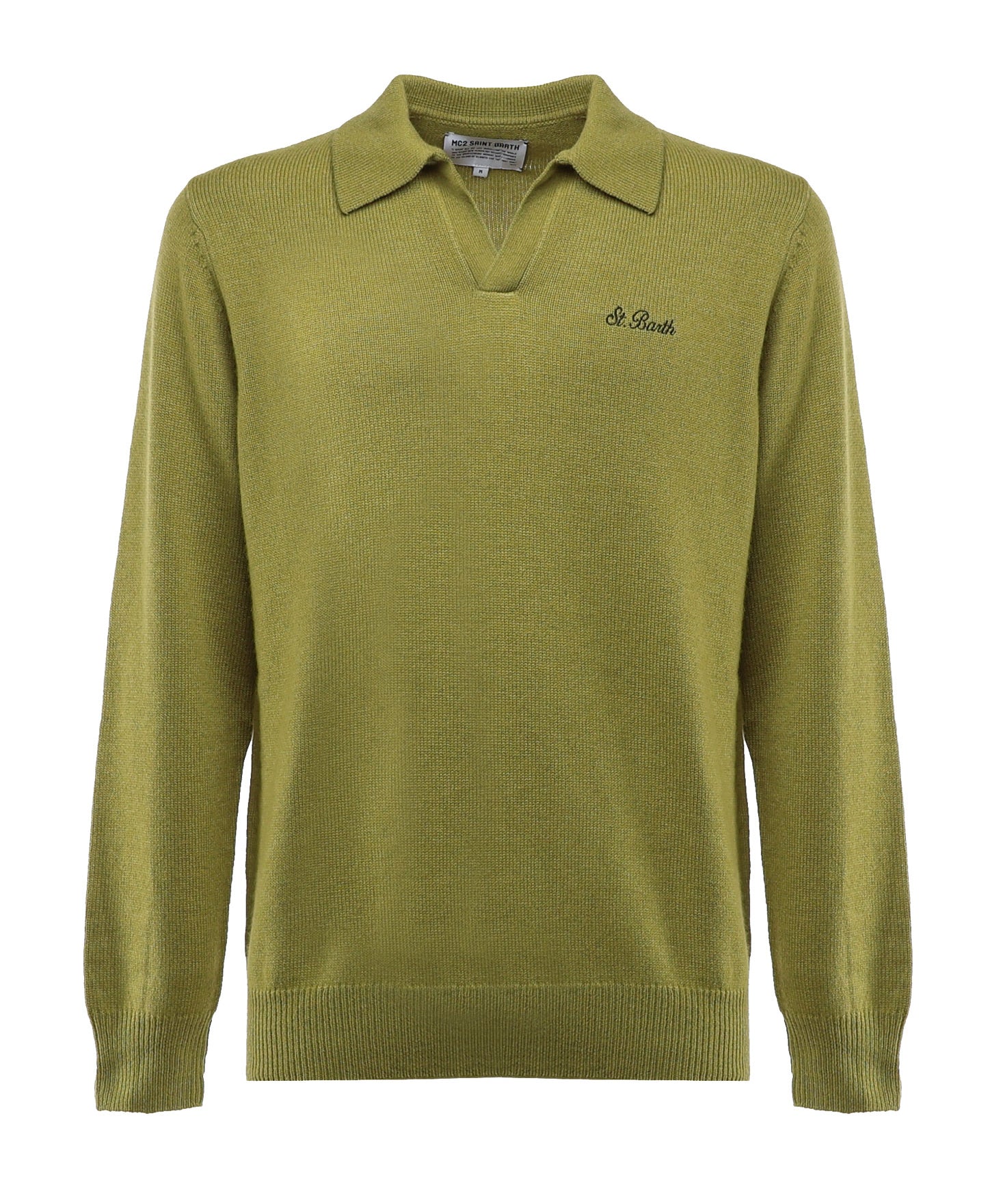 Maglia polo a maniche lunghe COV0002 00035G MC2 SAINT BARTH 