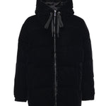 Giacca imbottita con cappuccio in velluto GEN0003 00593G MC2 SAINT BARTH 