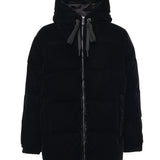Giacca imbottita con cappuccio in velluto GEN0003 00593G MC2 SAINT BARTH 