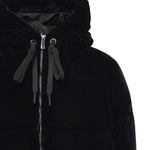 Giacca imbottita con cappuccio in velluto GEN0003 00593G MC2 SAINT BARTH 