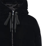 Giacca imbottita con cappuccio in velluto GEN0003 00593G MC2 SAINT BARTH 