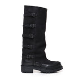 Stivali lunghi bikers MA923 GOMMANERO METISSE 