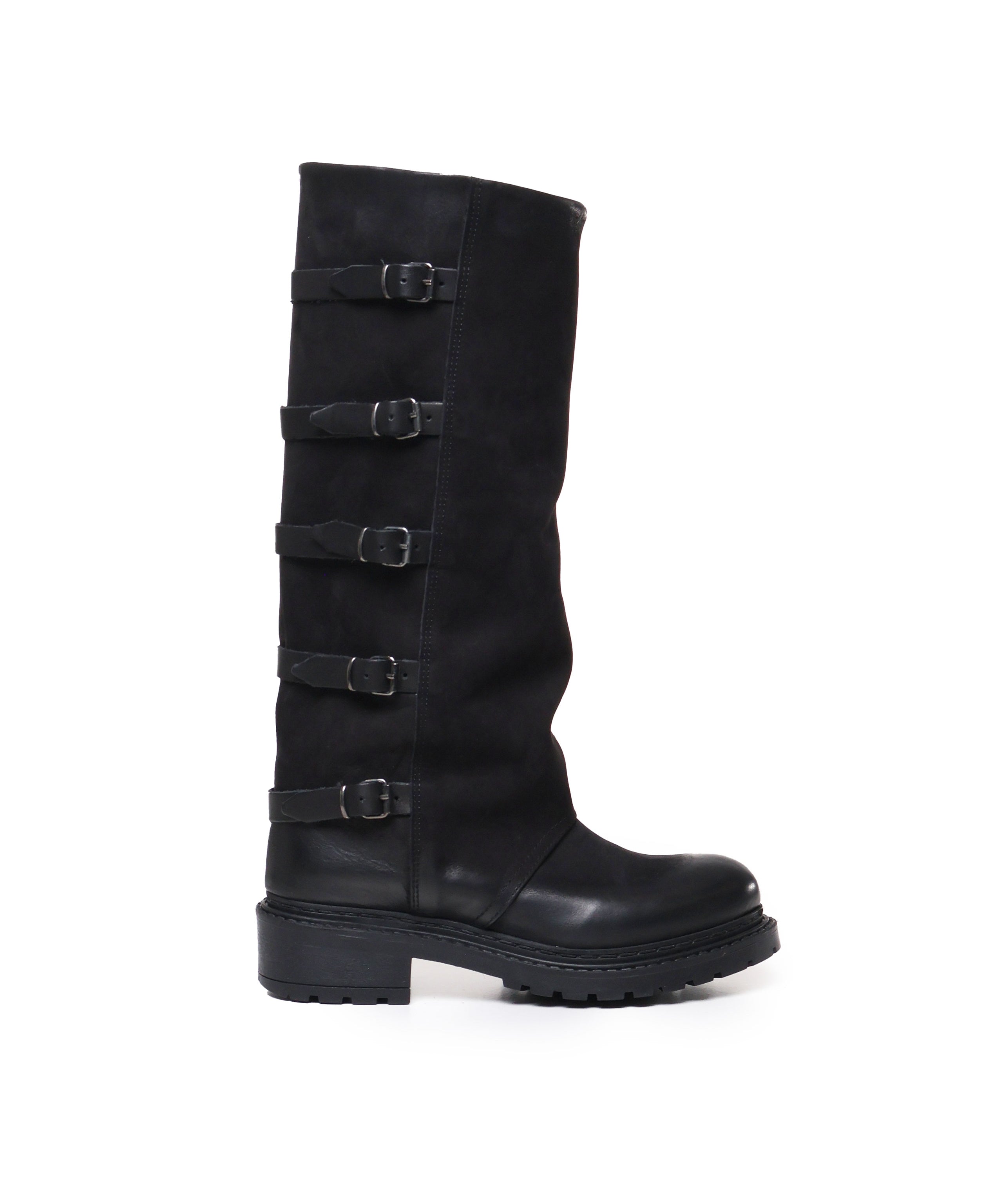 Stivali lunghi bikers MA923 GOMMANERO METISSE 