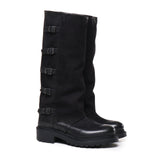 Stivali lunghi bikers MA923 GOMMANERO METISSE 