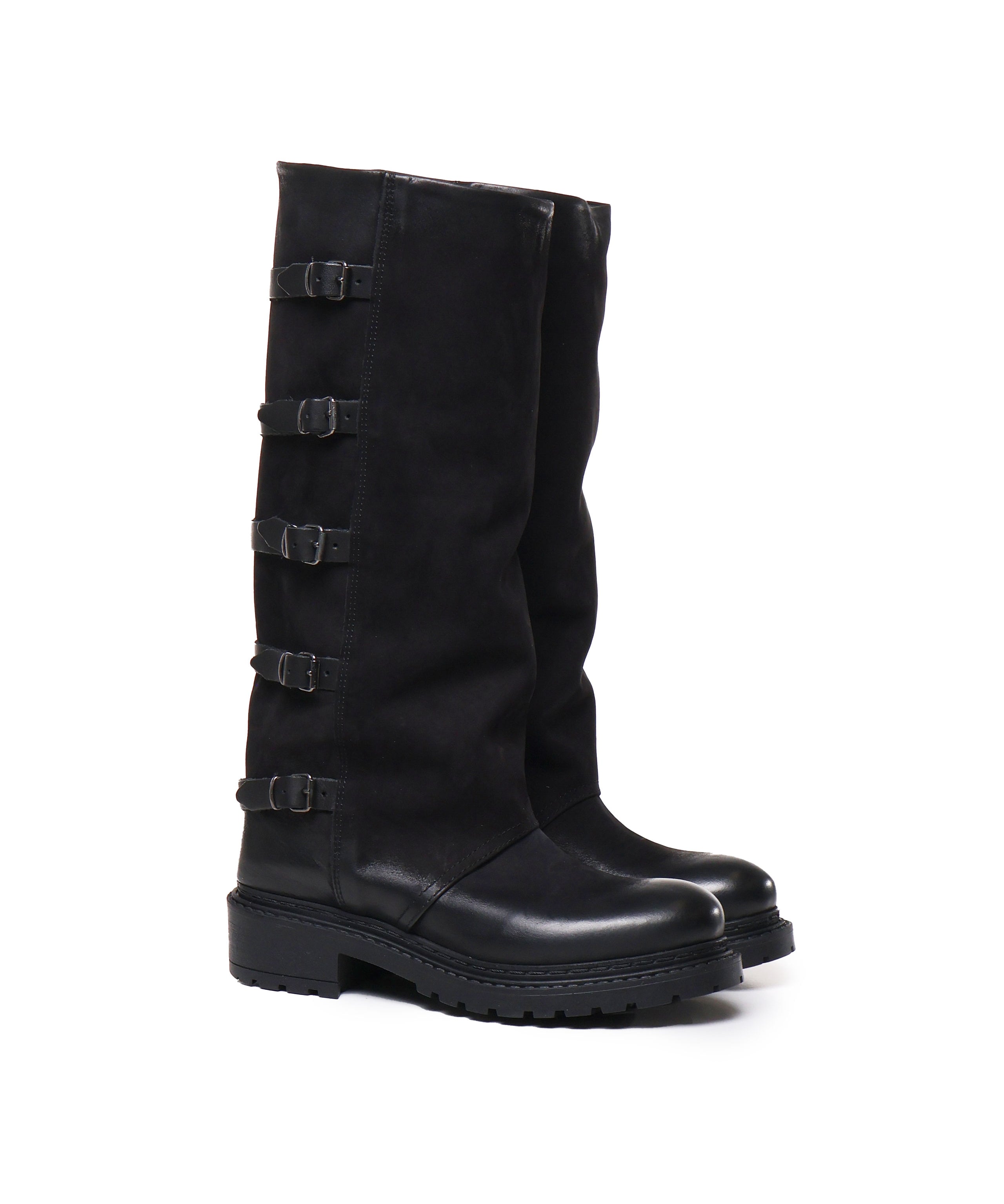 Stivali lunghi bikers MA923 GOMMANERO METISSE 