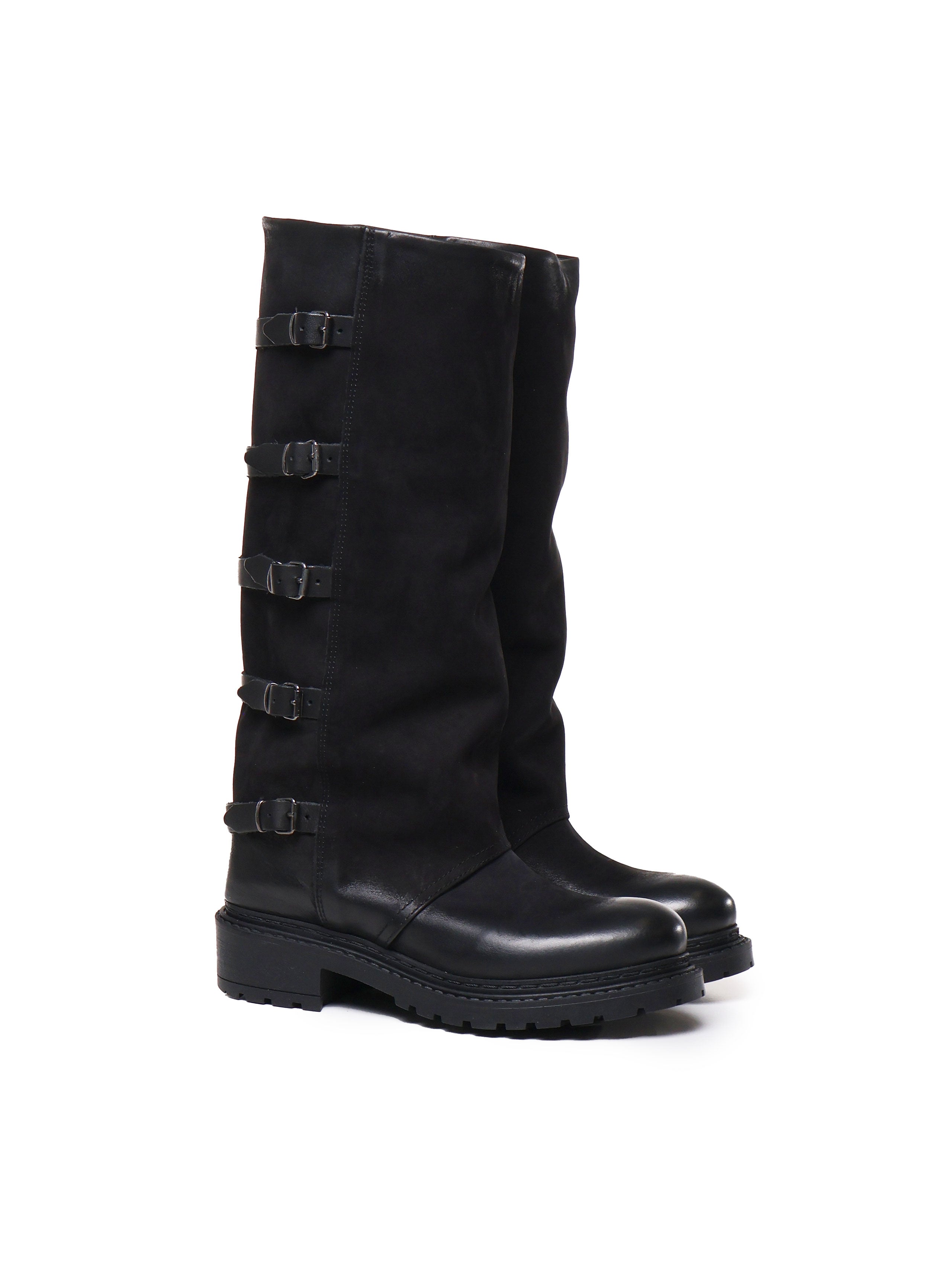 Stivali lunghi bikers MA923 GOMMANERO METISSE 
