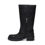 Stivali da moto Crosby 40F4CBFB7L 001 MICHAEL MICHAEL KORS 