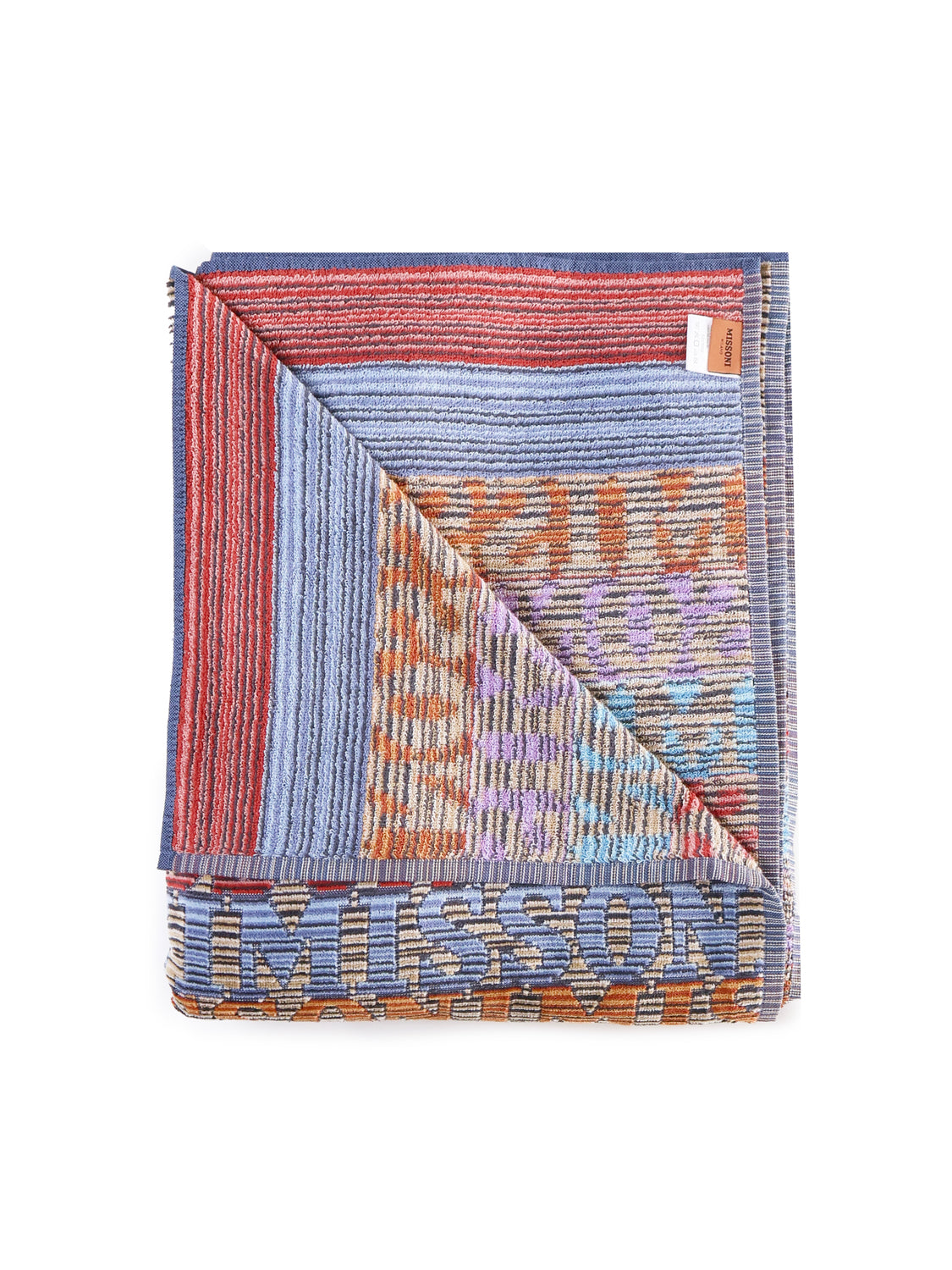 Telo da mare Blake con logo lettering 183SP99803 -149 MISSONI HOME 