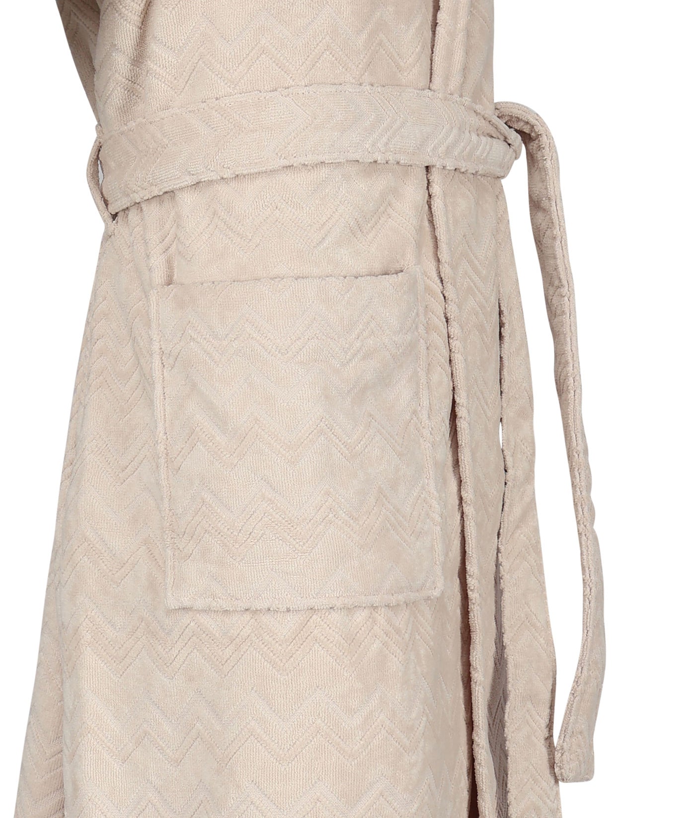 Accappatoio Chalk in cotone 1D3AC99718 21 MISSONI HOME 
