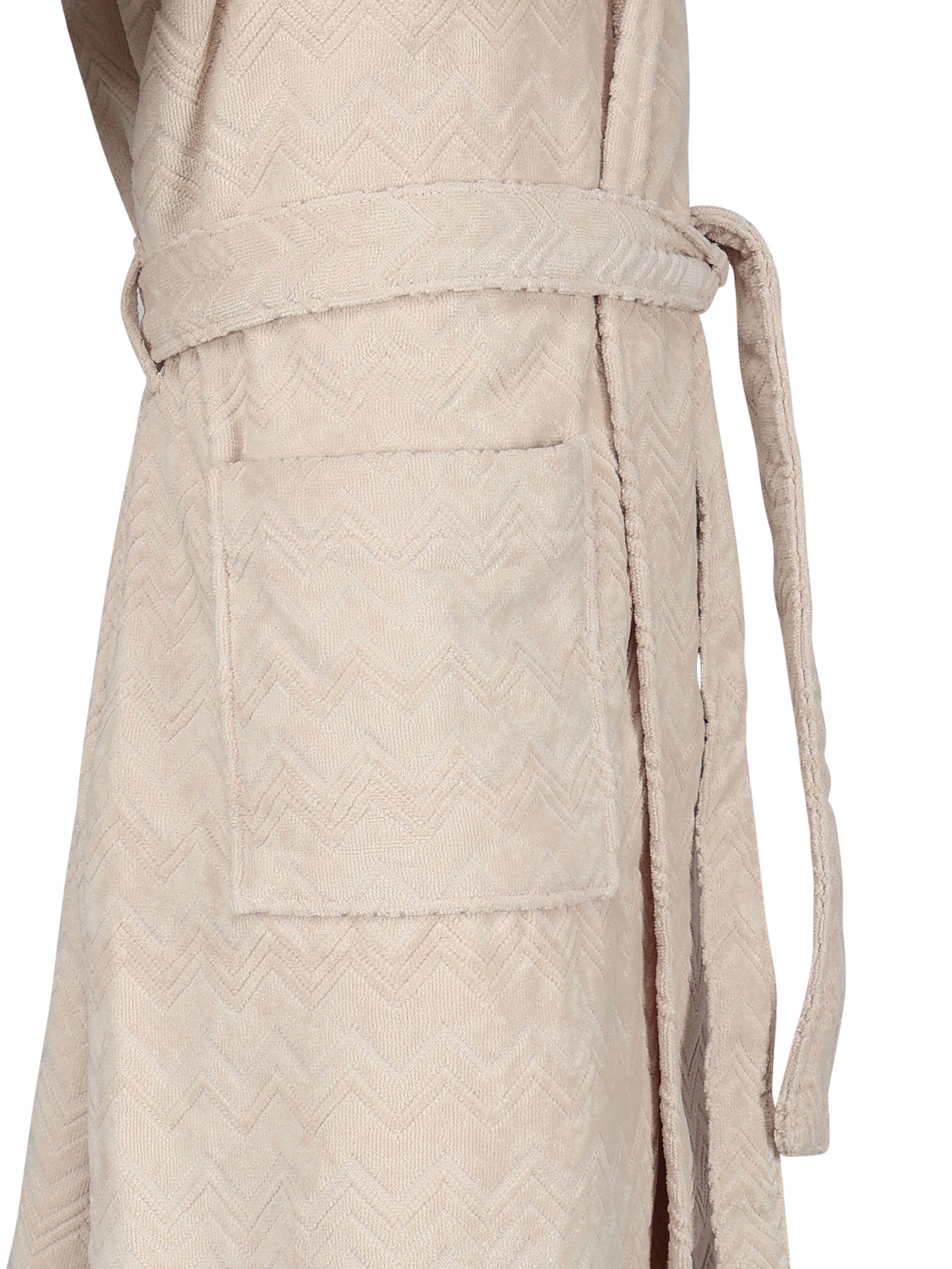 Accappatoio Chalk in cotone 1D3AC99718 21 MISSONI HOME 