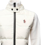 Cardigan imbottito in lana con zip J20989B00004 M1122001 MONCLER 