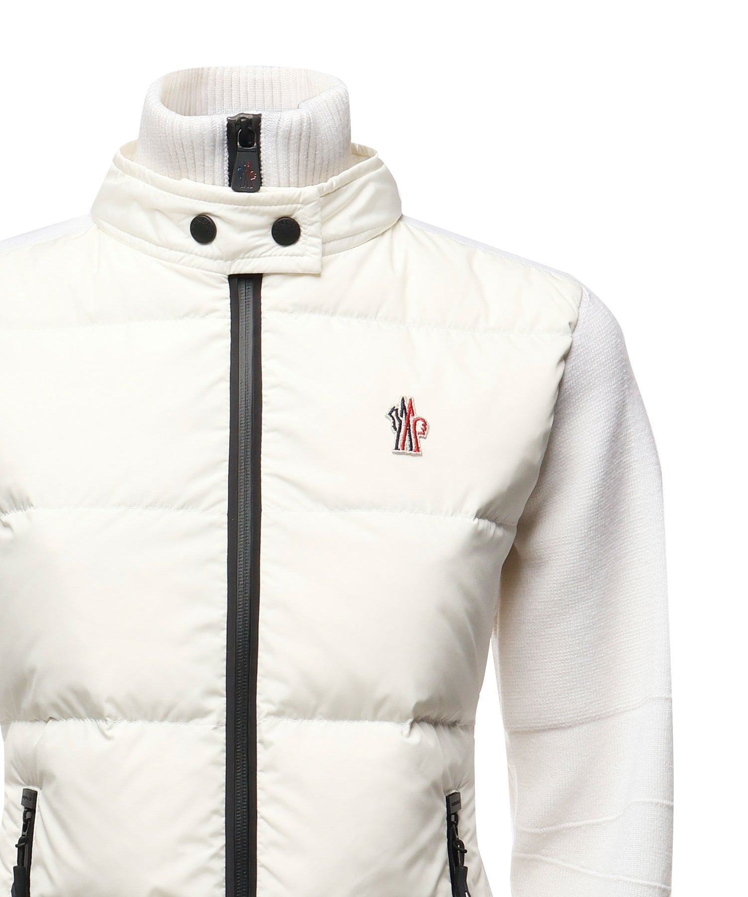 Cardigan imbottito in lana con zip J20989B00004 M1122001 MONCLER 