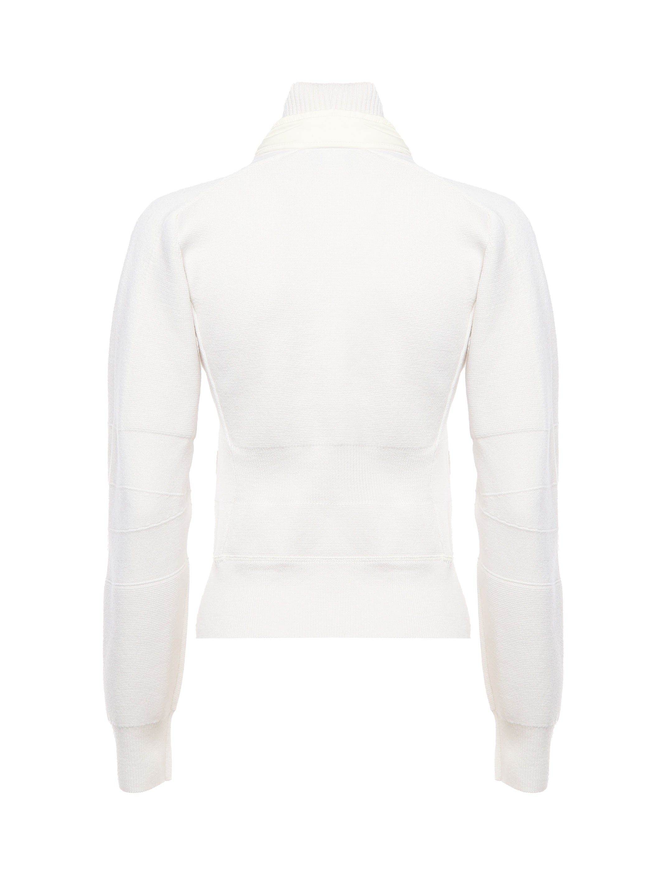 Cardigan imbottito in lana con zip J20989B00004 M1122001 MONCLER 