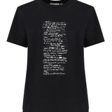 T-shirt Moncler X Willow Smith in cotone<BR/> J209T8C00002 89AHD999 MONCLER GENIUS 