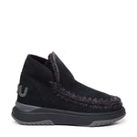 Eskimo jogger glitter logo MUFW421001A BKBK MOU 