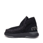 Eskimo jogger glitter logo MUFW421001A BKBK MOU 