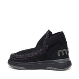 Eskimo jogger glitter logo MUFW421001A BKBK MOU 