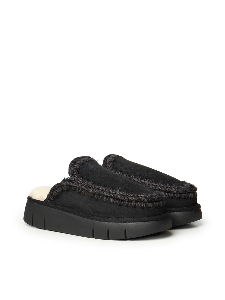 Bounce clog mules MUFW531014A BKBK MOU 