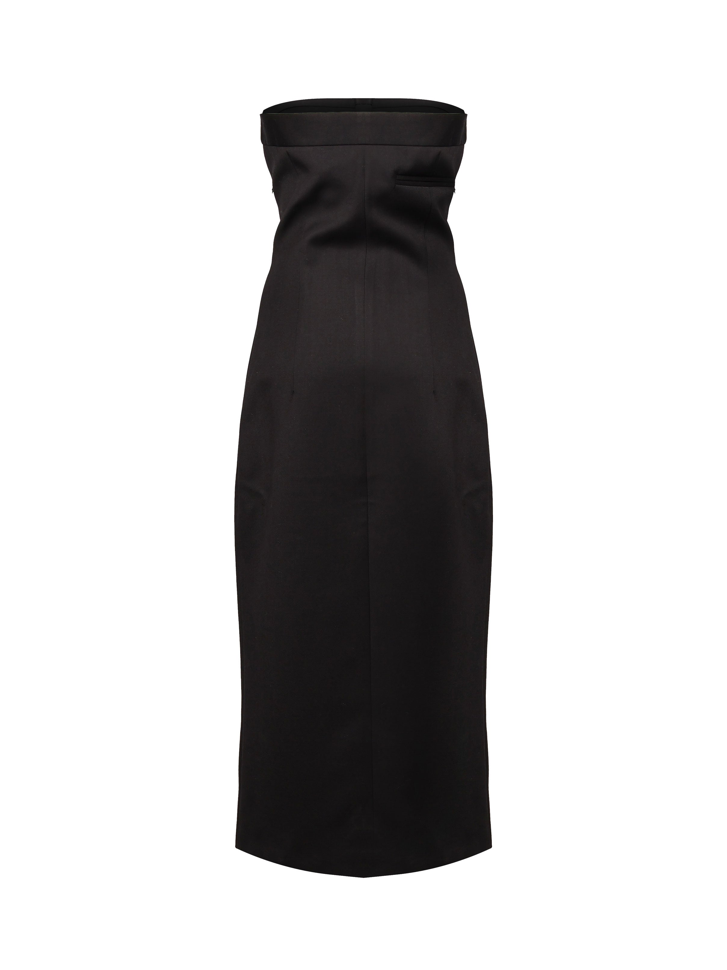 Abito Victoria in flanella 25FWNAB-0019 BLACK NINEMINUTES 