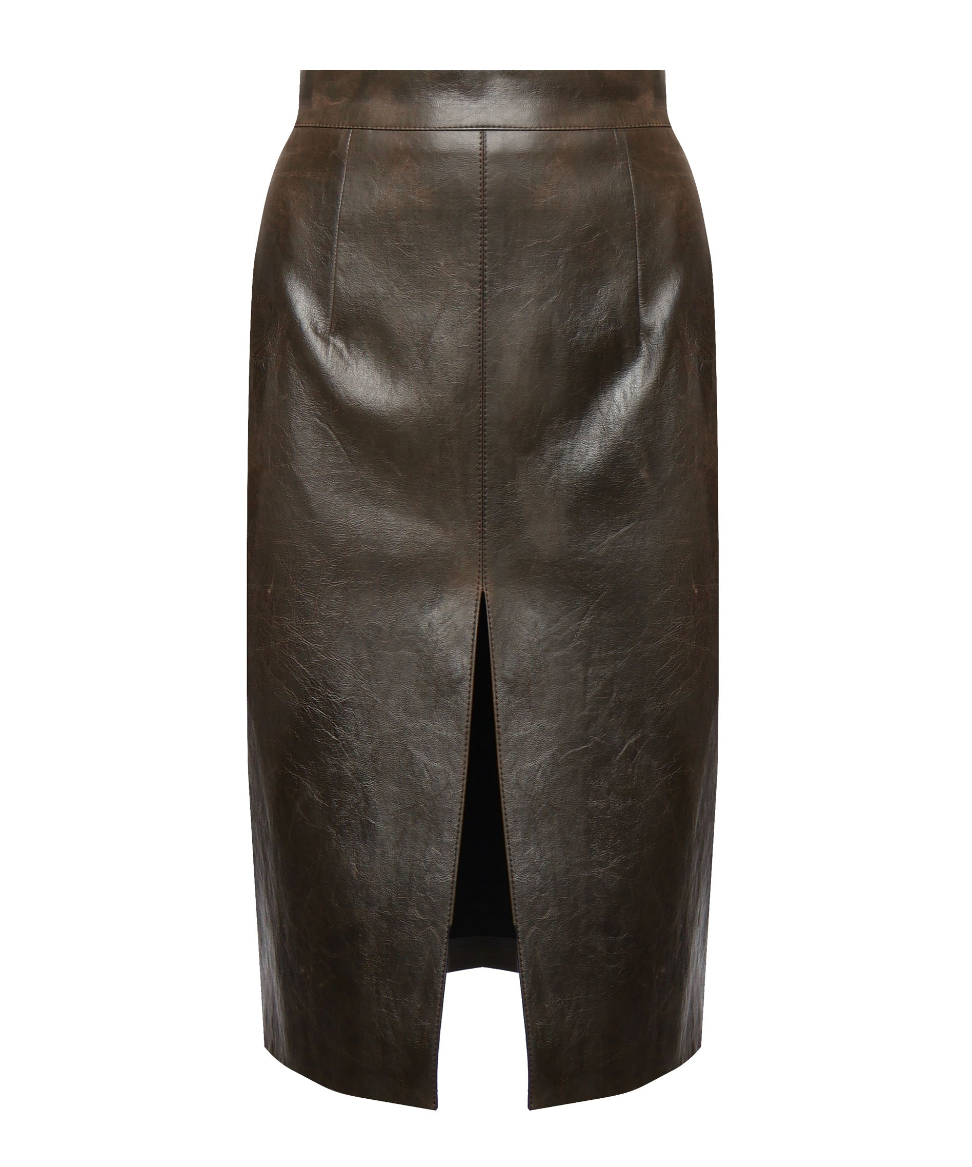Claudia leather skirt 25FWNGN-0009 VINTAGE NINEMINUTES 