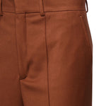 Pantaloni Dakota in suede 25FWNPN-0017 BROWN NINEMINUTES 