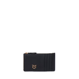 Portacarte con zip 100251 A0F1Z99Q PINKO 