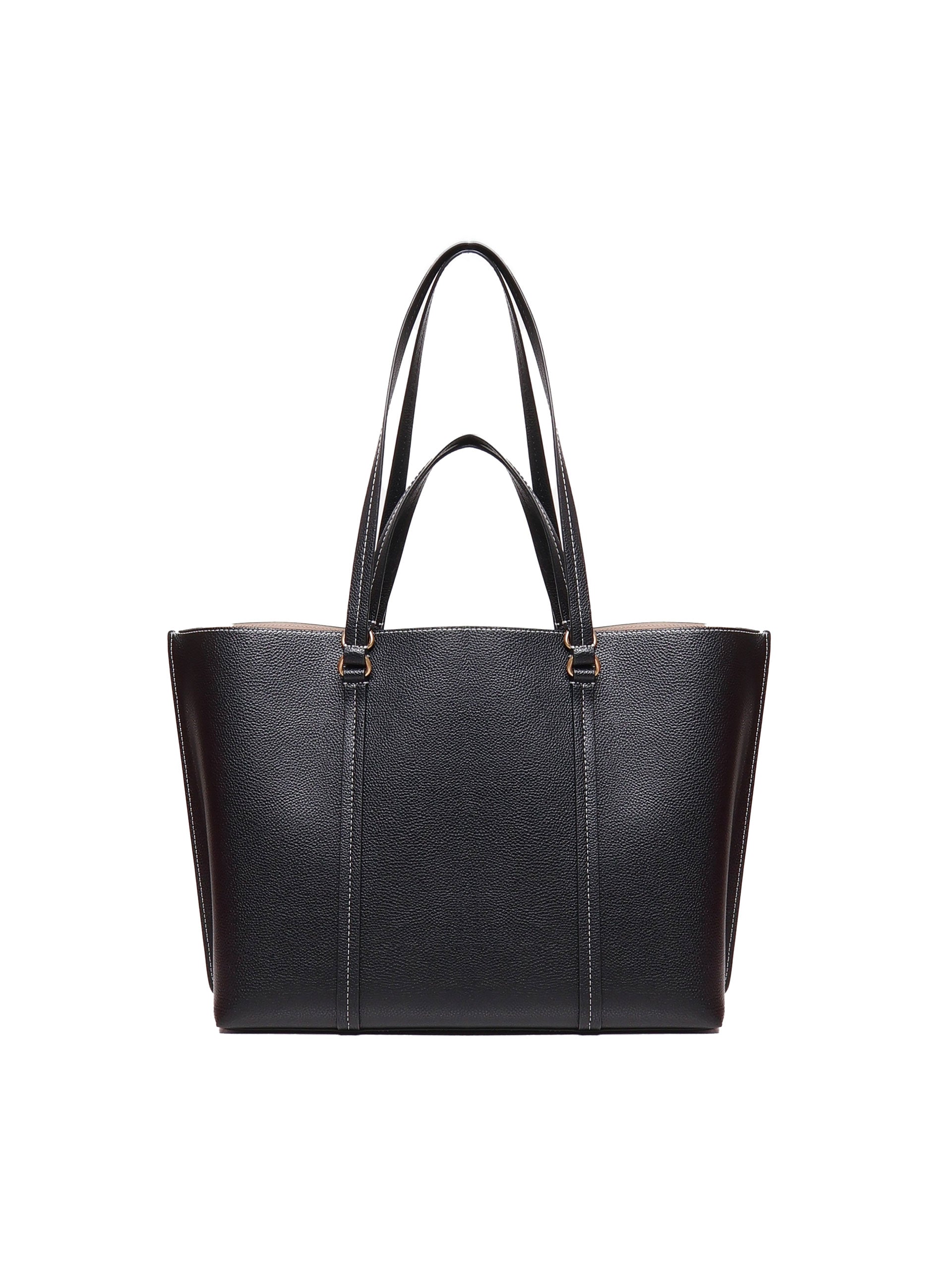 Borsa shopper grande in pelle bottalata 102832 A1LFZ99Q PINKO 