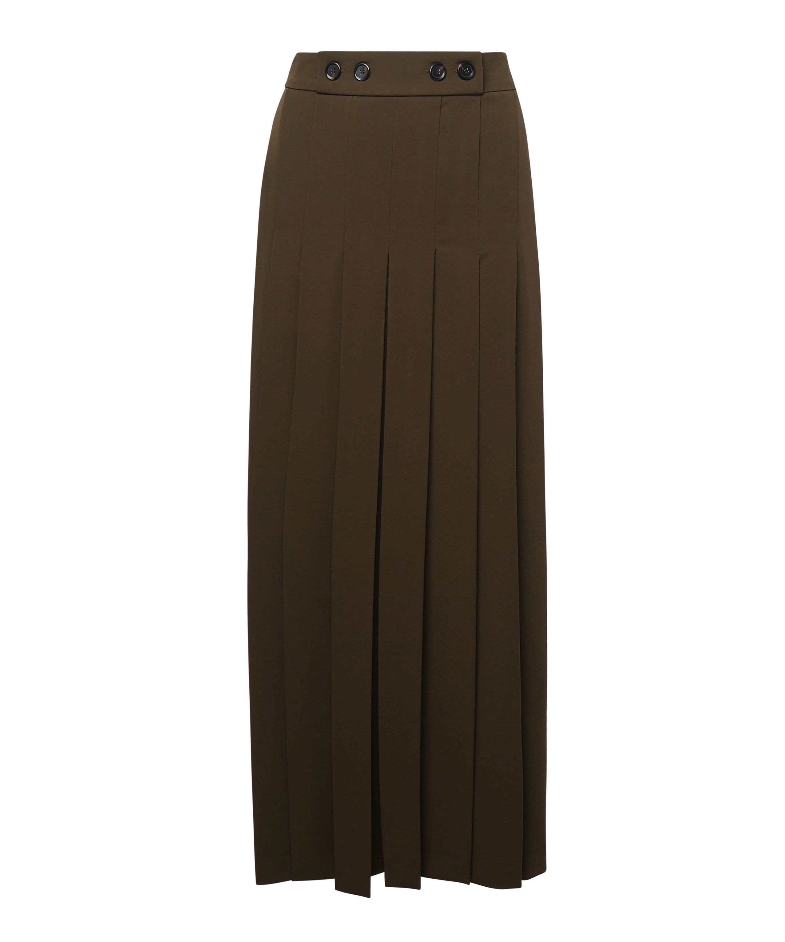 Gonna lunga con dettagli a pieghe 104380 A18EX93 PINKO 