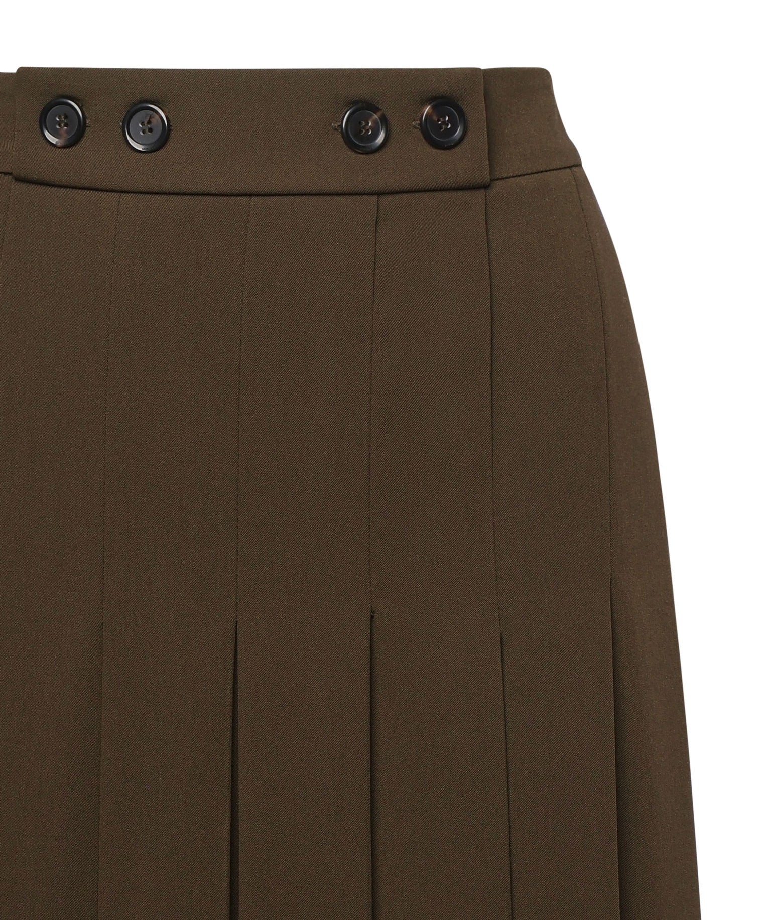 Gonna lunga con dettagli a pieghe 104380 A18EX93 PINKO 