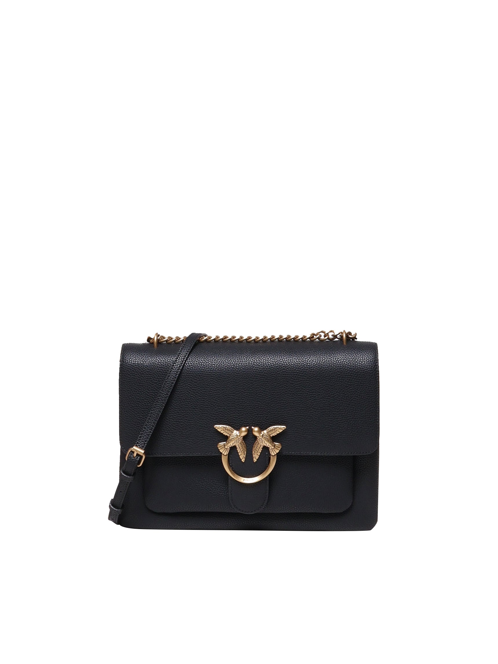 Borsa a tracolla grande Love Bag in pelle 104527 A29QZ99Q PINKO 
