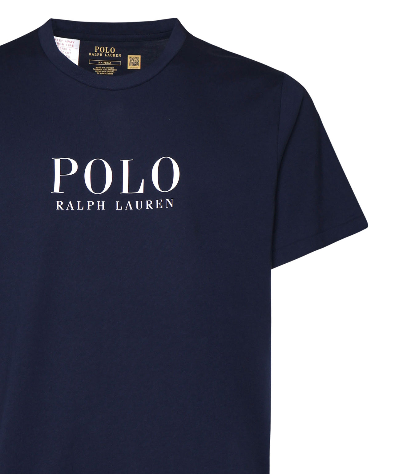 T-shirt in cotone<BR/> 714899613 003 POLO RALPH LAUREN 