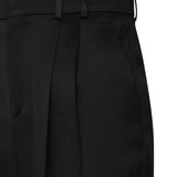 Pantaloni in sartin mireille 803599 Y013G1000 SAINT LAURENT 