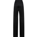 Pantaloni in sartin mireille 803599 Y013G1000 SAINT LAURENT 