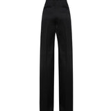 Pantaloni in sartin mireille 803599 Y013G1000 SAINT LAURENT 