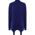 Maglioncino a collo alto e guepiere 806969 YALL24069 SAINT LAURENT 