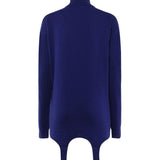 Maglioncino a collo alto e guepiere 806969 YALL24069 SAINT LAURENT 