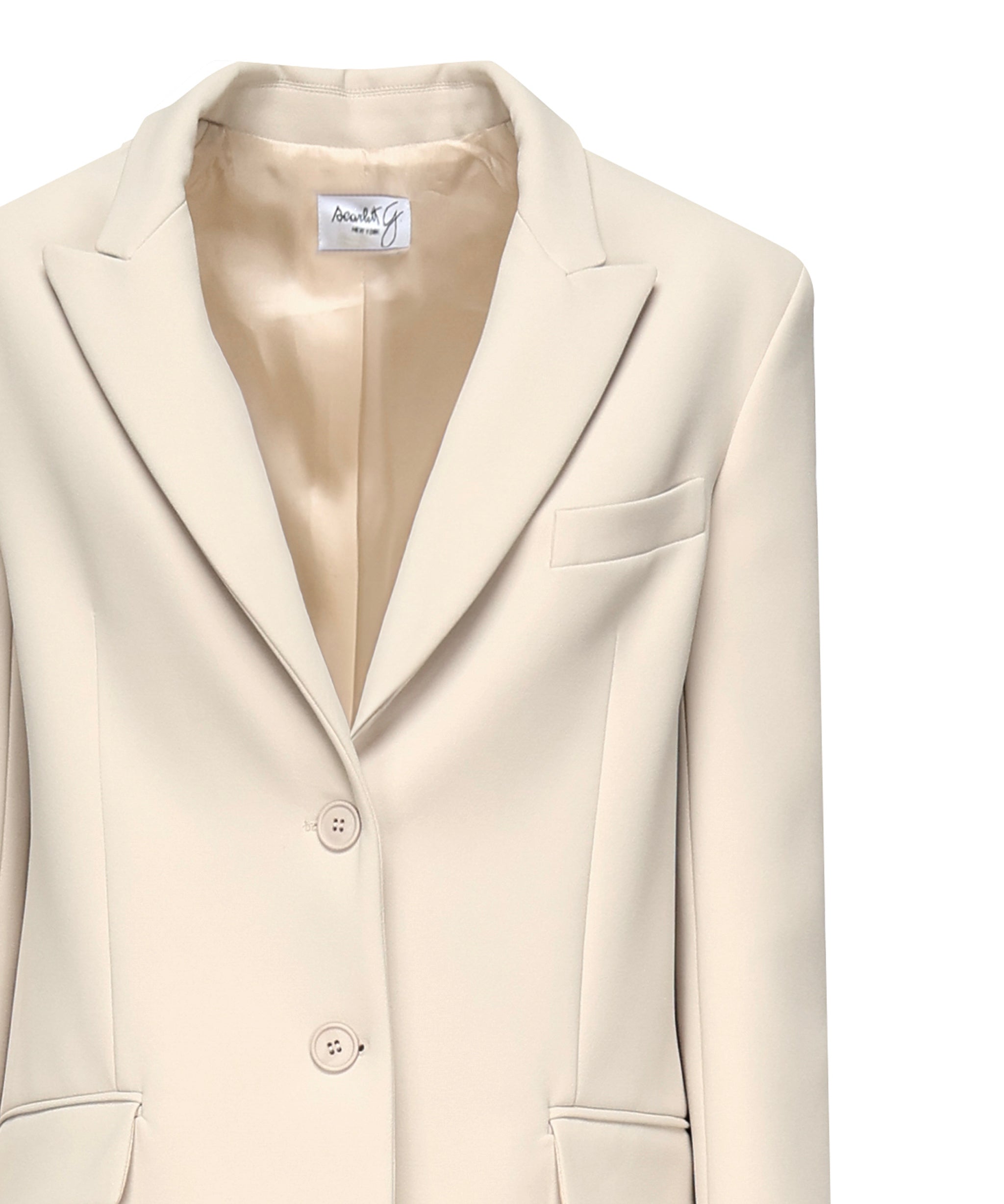 Tailleur con blazer monopetto 114111 014278203 SCARLETT G 