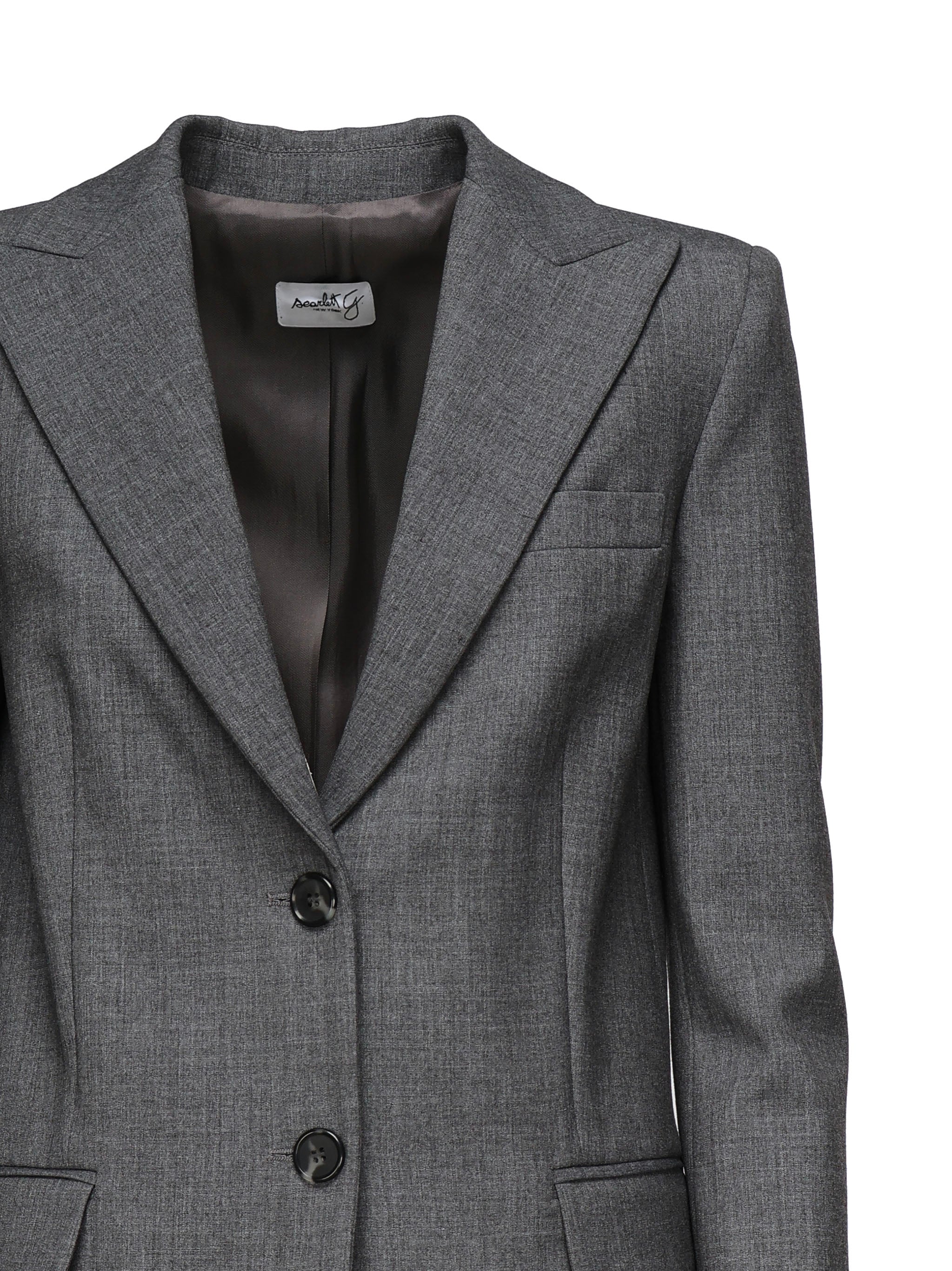 Giacca monopetto<BR/> 114325 012733R290 SCARLETT G 