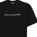 Logo t-shirt in cotone organico 6J0158 3SPY481000 STELLA McCARTNEY 