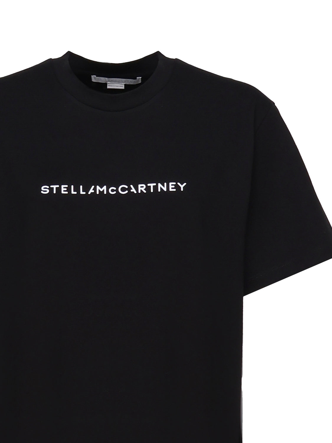 Logo t-shirt in cotone organico 6J0158 3SPY481000 STELLA McCARTNEY 