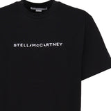 Logo t-shirt in cotone organico 6J0158 3SPY481000 STELLA McCARTNEY 