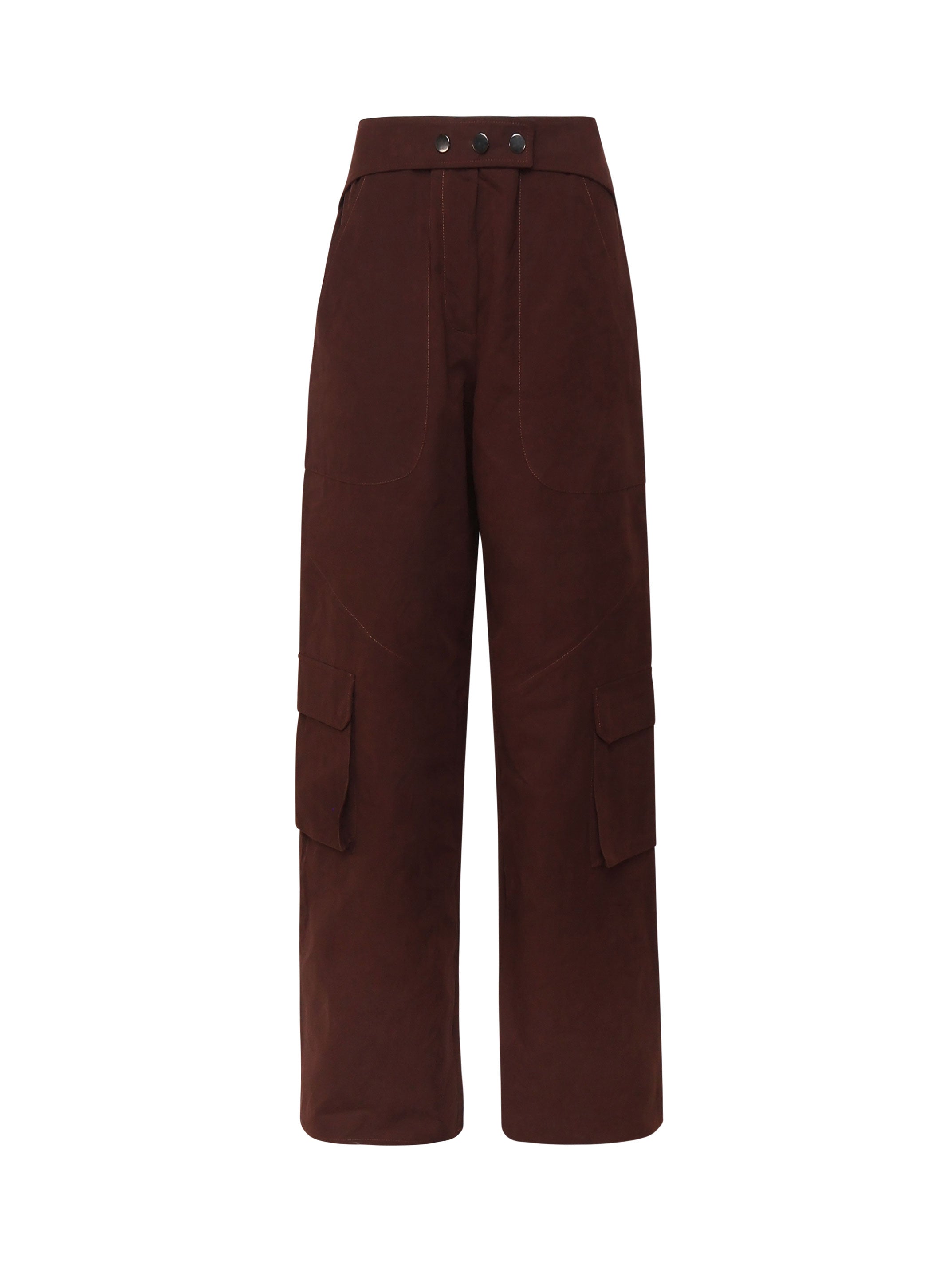 Pantaloni Sarah T160423A TNC171HOT CHOCOLATE THE ANDAMANE 