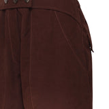 Pantaloni Sarah T160423A TNC171HOT CHOCOLATE THE ANDAMANE 