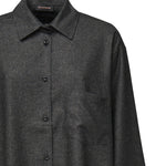 Camicia Oversize Georgina T160901B TNW045GREY MELANGE THE ANDAMANE 