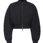 Giacca bomber con maiche a palloncino T162015A TNC171BLACK THE ANDAMANE 